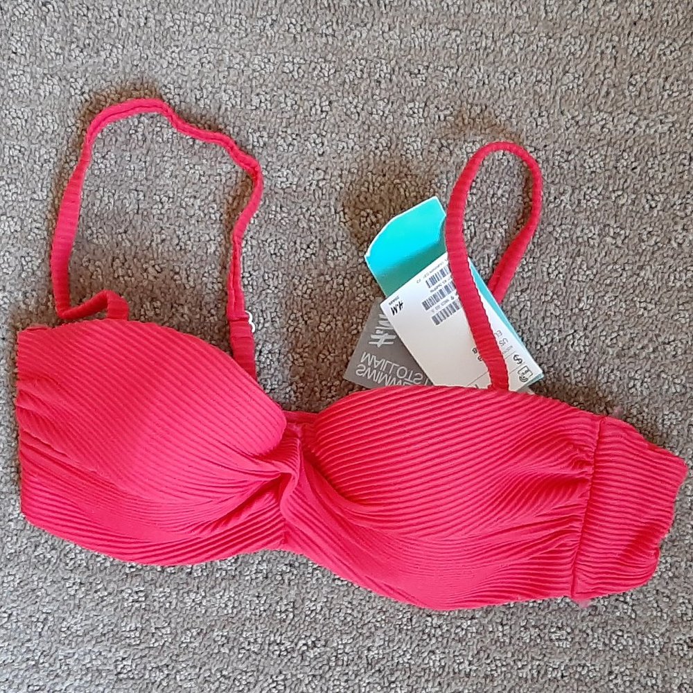 H&M textured swim top